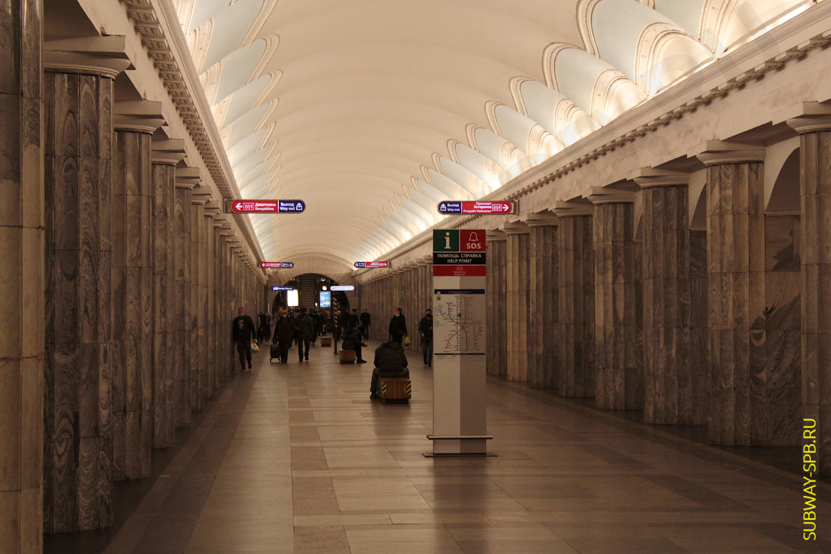 Станция метро Балтийская, Санкт-Петербург