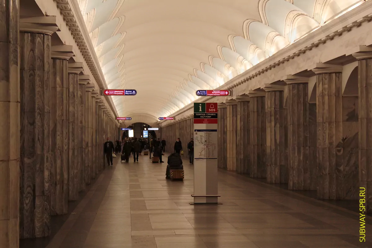 Baltiyskaya metro station, Saint-Petersburg Baltiyskaya metro station, Saint-Petersburg