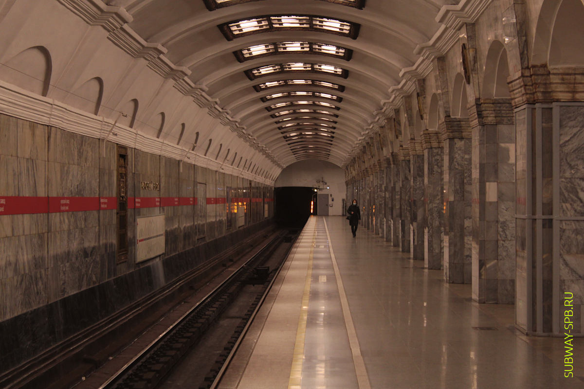Станция метро Кировский завод, Санкт-Петербург