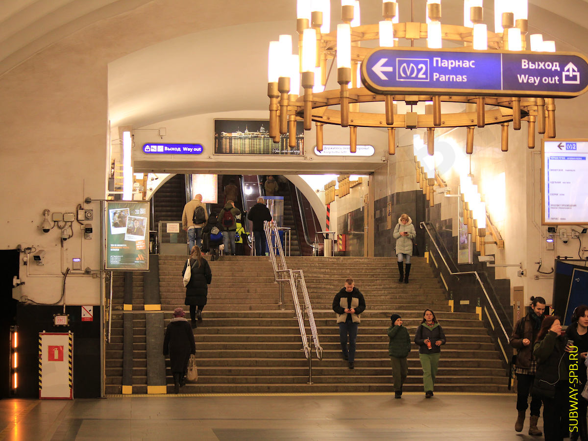 Станция метро Чёрная речка, Санкт-Петербург