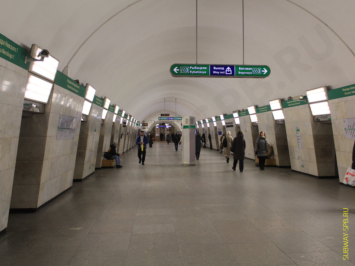 Ploschad Aleksandra Nevskogo 1 metro station, Saint-Petersburg