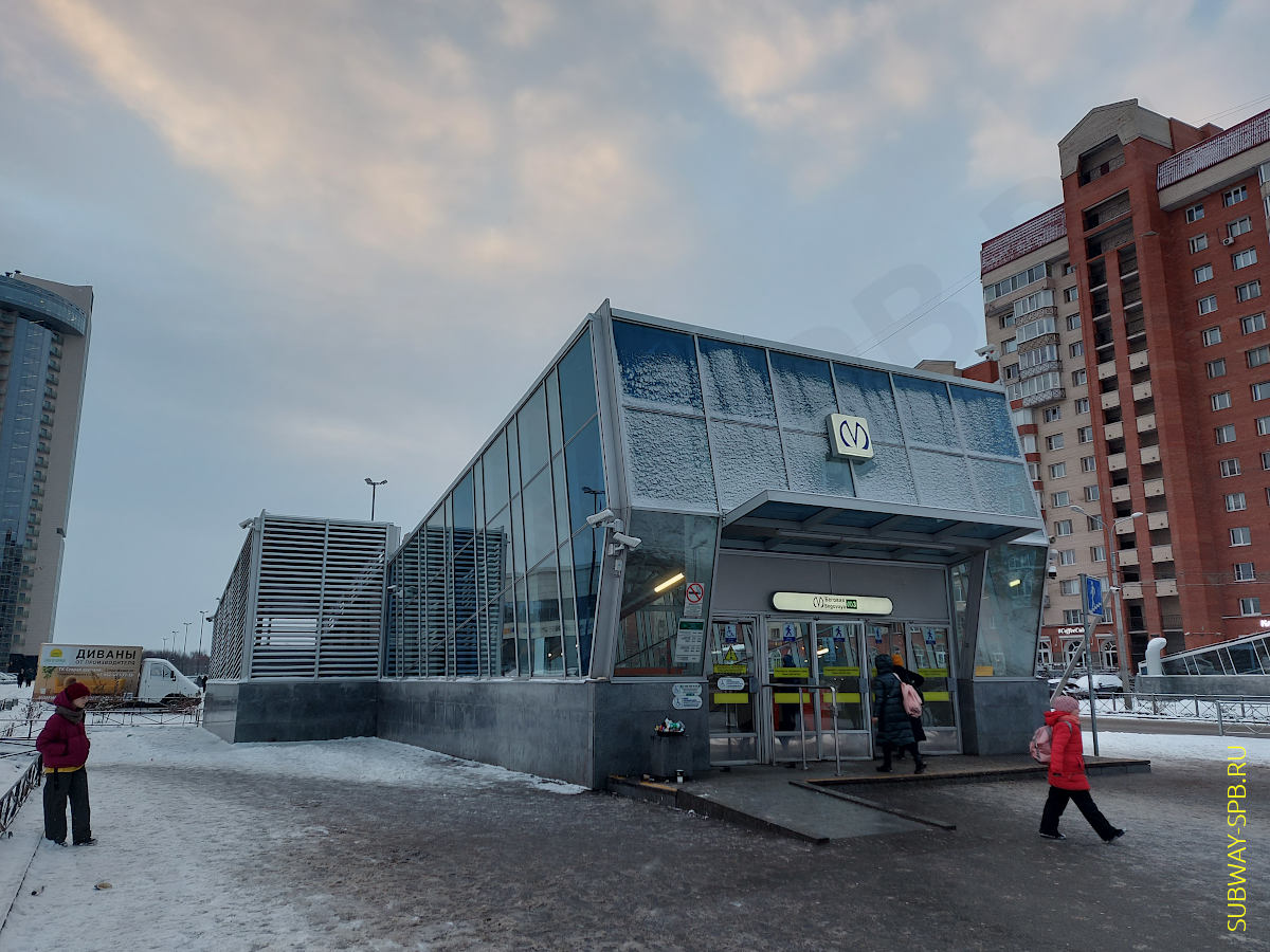 Begovaya Metro Station, Saint Petersburg