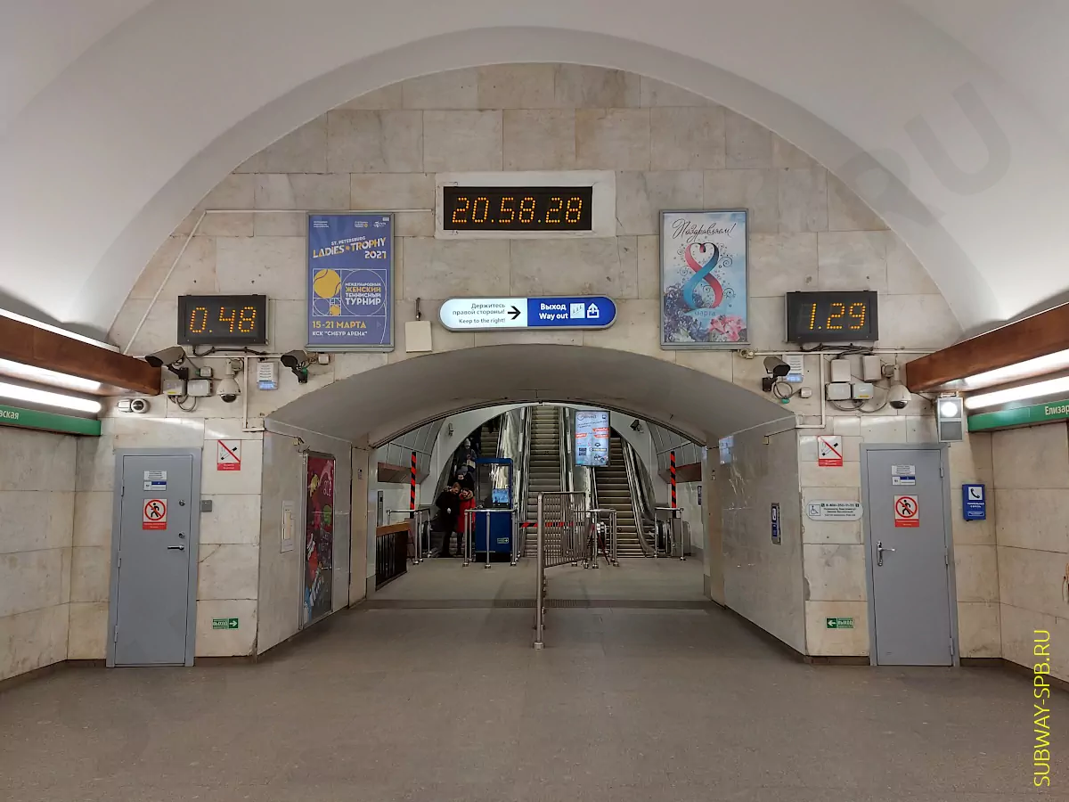 Елизаровская метро станциясының маңындағы жезөкшелер