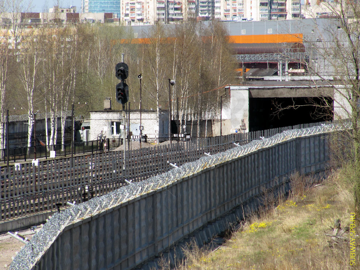 Metro depot TCh-5 Nevskoye, Saint-Petersburg