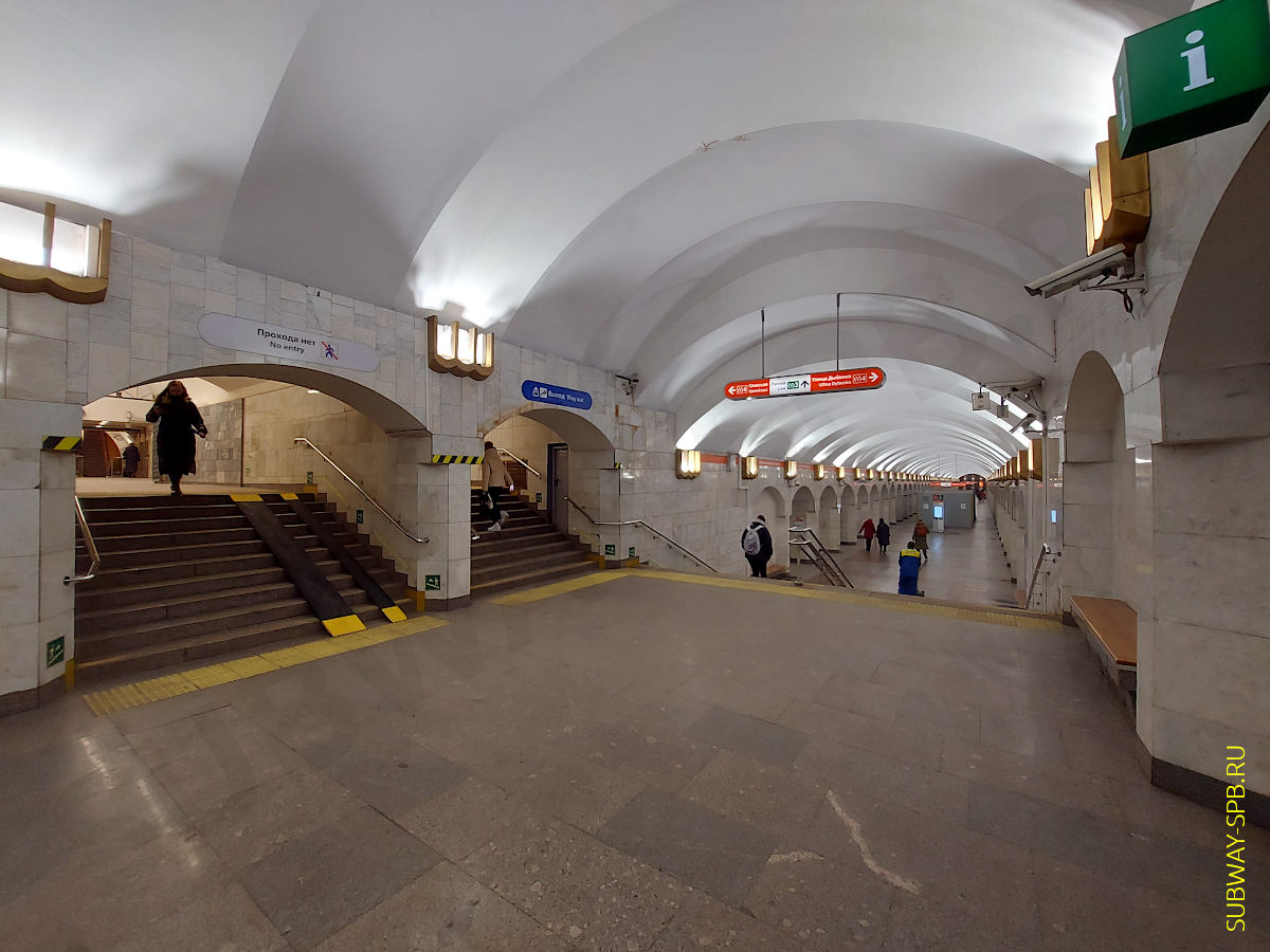 Alexander Nevsky Square 2 Metro Station, Saint Petersburg