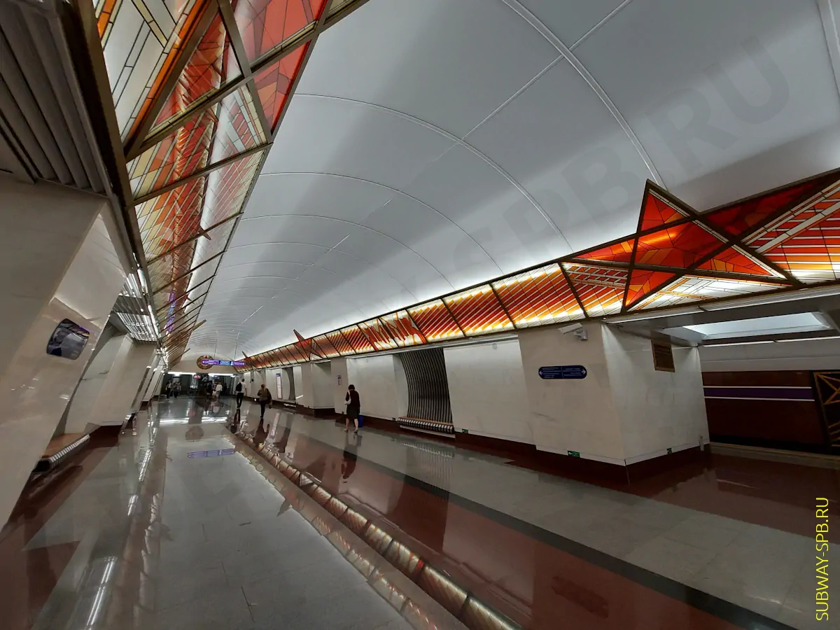 Metro station Prospekt Slavy, Saint-Petersburg Metro station Prospekt Slavy, Saint-Petersburg