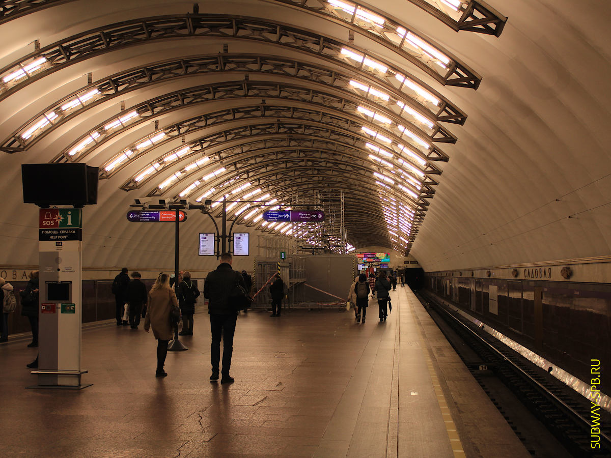 Sadovaya Metro Station, Saint-Petersburg
